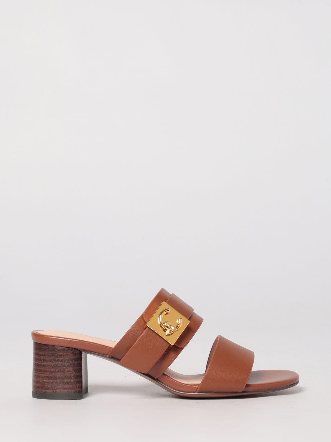 COCCINELLE C-Me Lock Leder-Mules