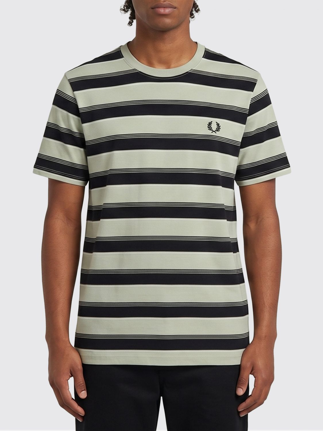 FRED PERRY T-Shirt Men color Green
