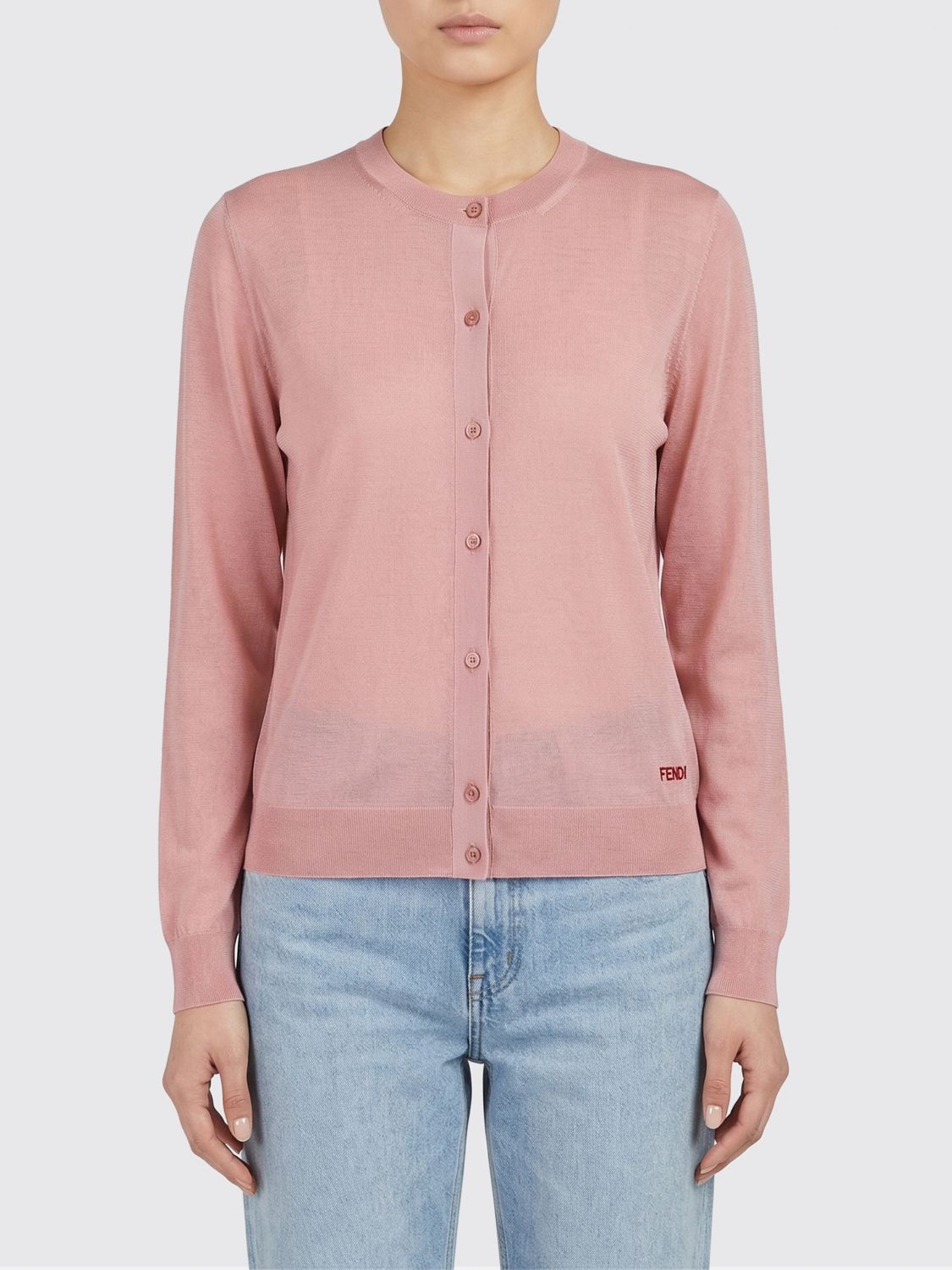 FENDI Cardigan in viscosa