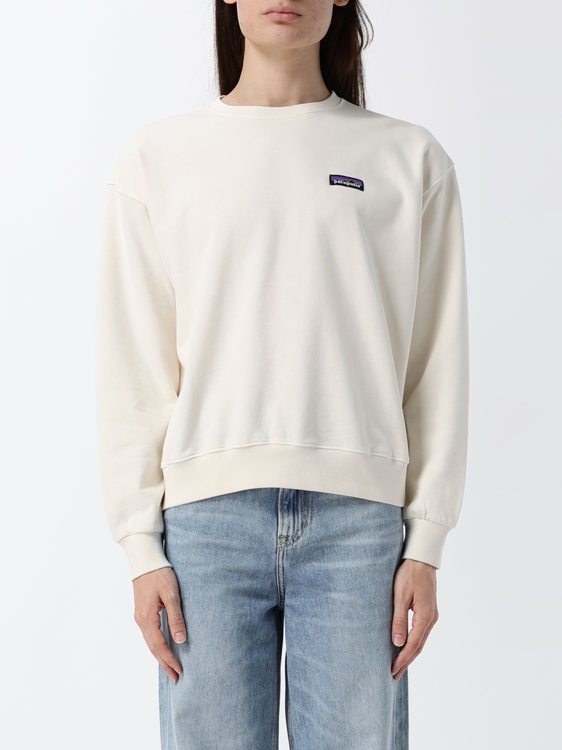 PATAGONIA Felpa girocollo Daily Crew in cotone