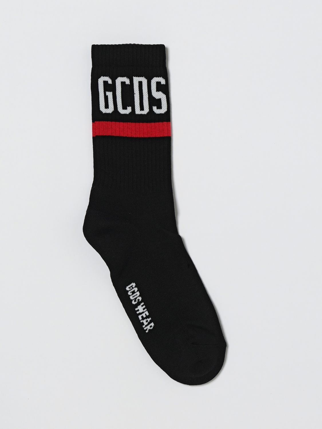 GCDS Socken aus Stretch-Baumwolle mit Jacquard-Logo