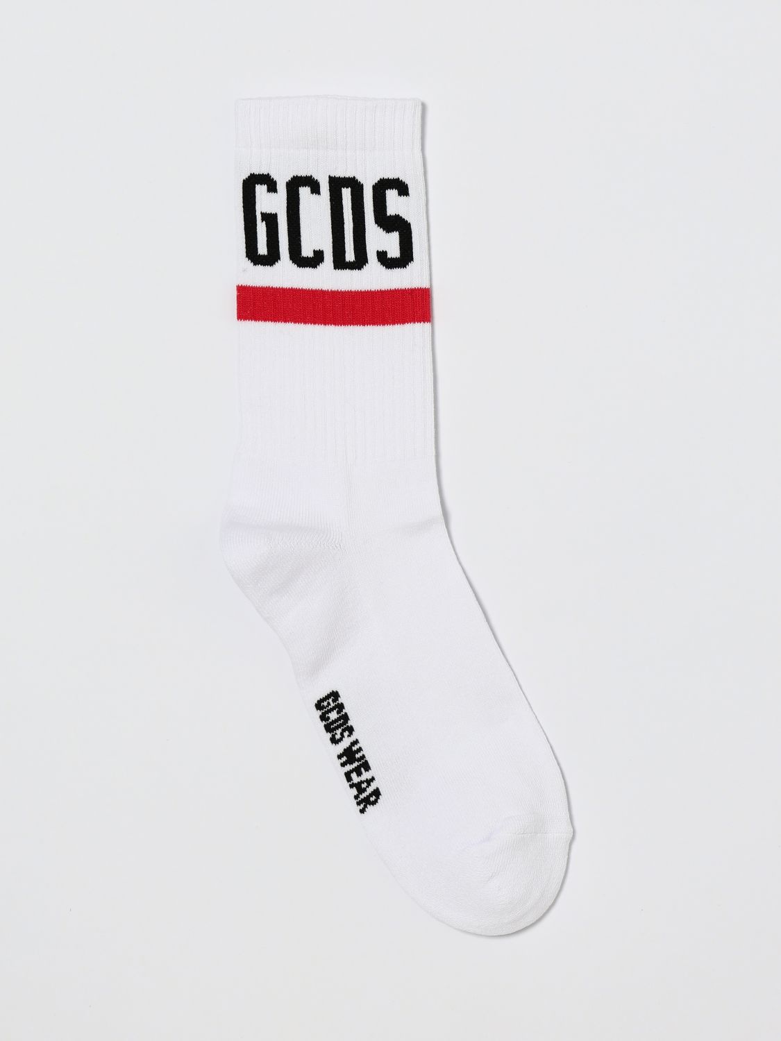 GCDS Socken aus Stretch-Baumwolle mit Jacquard-Logo
