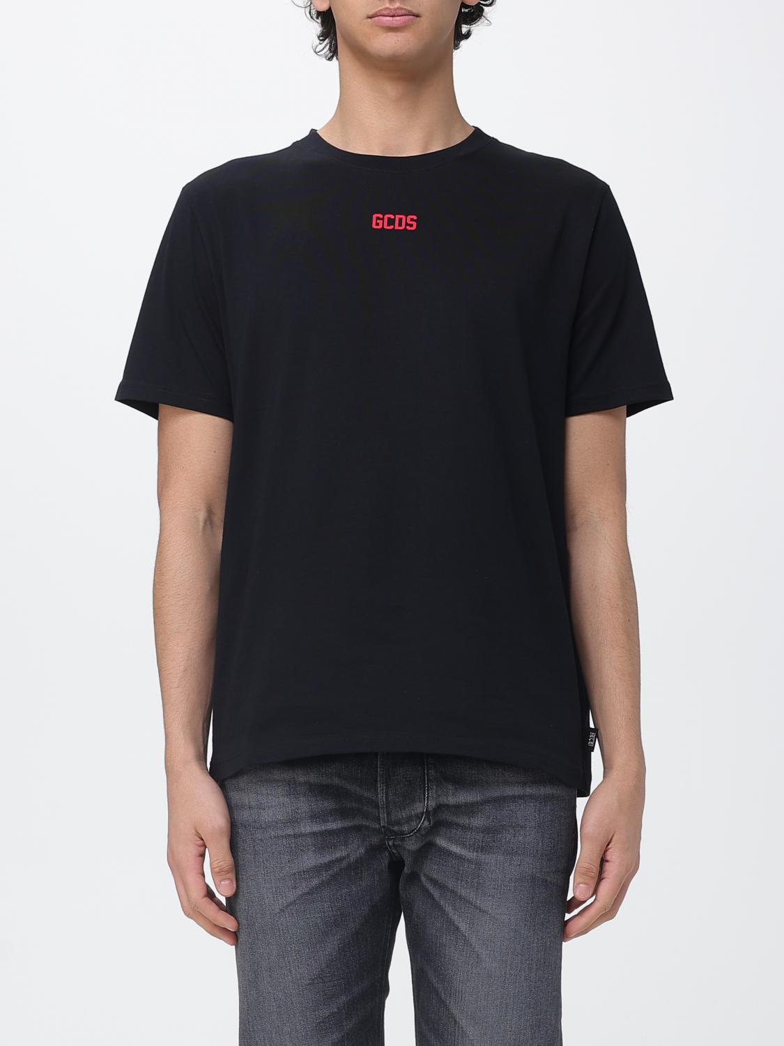 GCDS Baumwoll-T-Shirt mit Logo