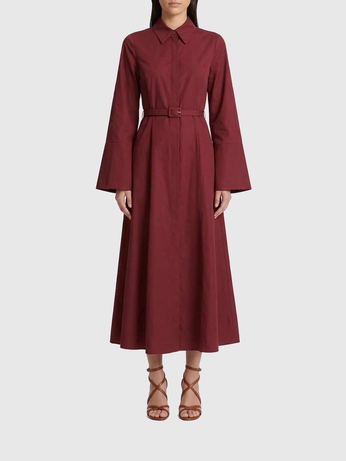 GABRIELA HEARST Baumwoll-Hemdblusenkleid