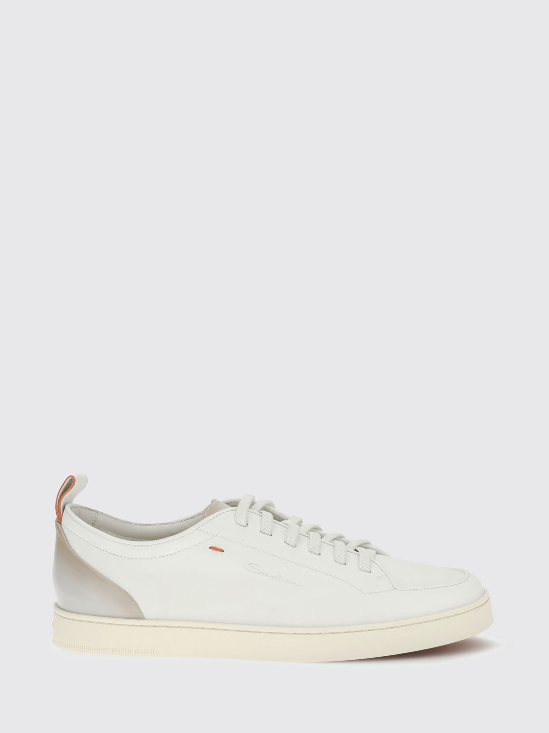 SANTONI Leather Sneakers SANTONI