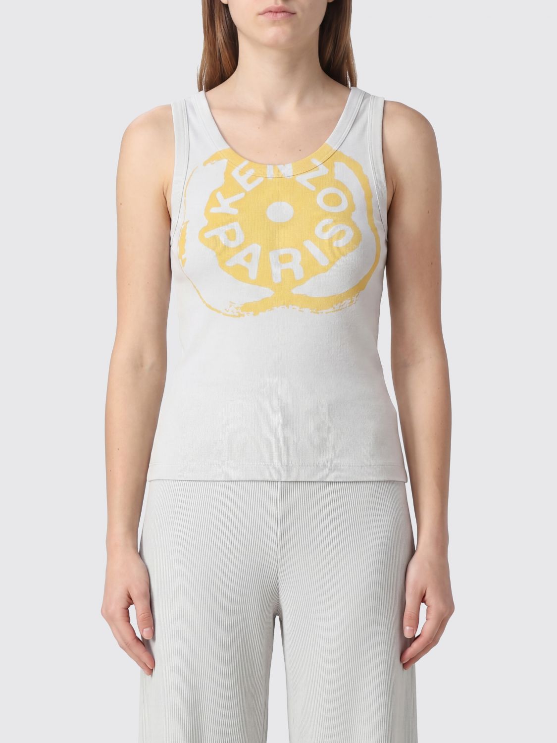KENZO Basic-Tanktop aus Baumwolle mit Logo