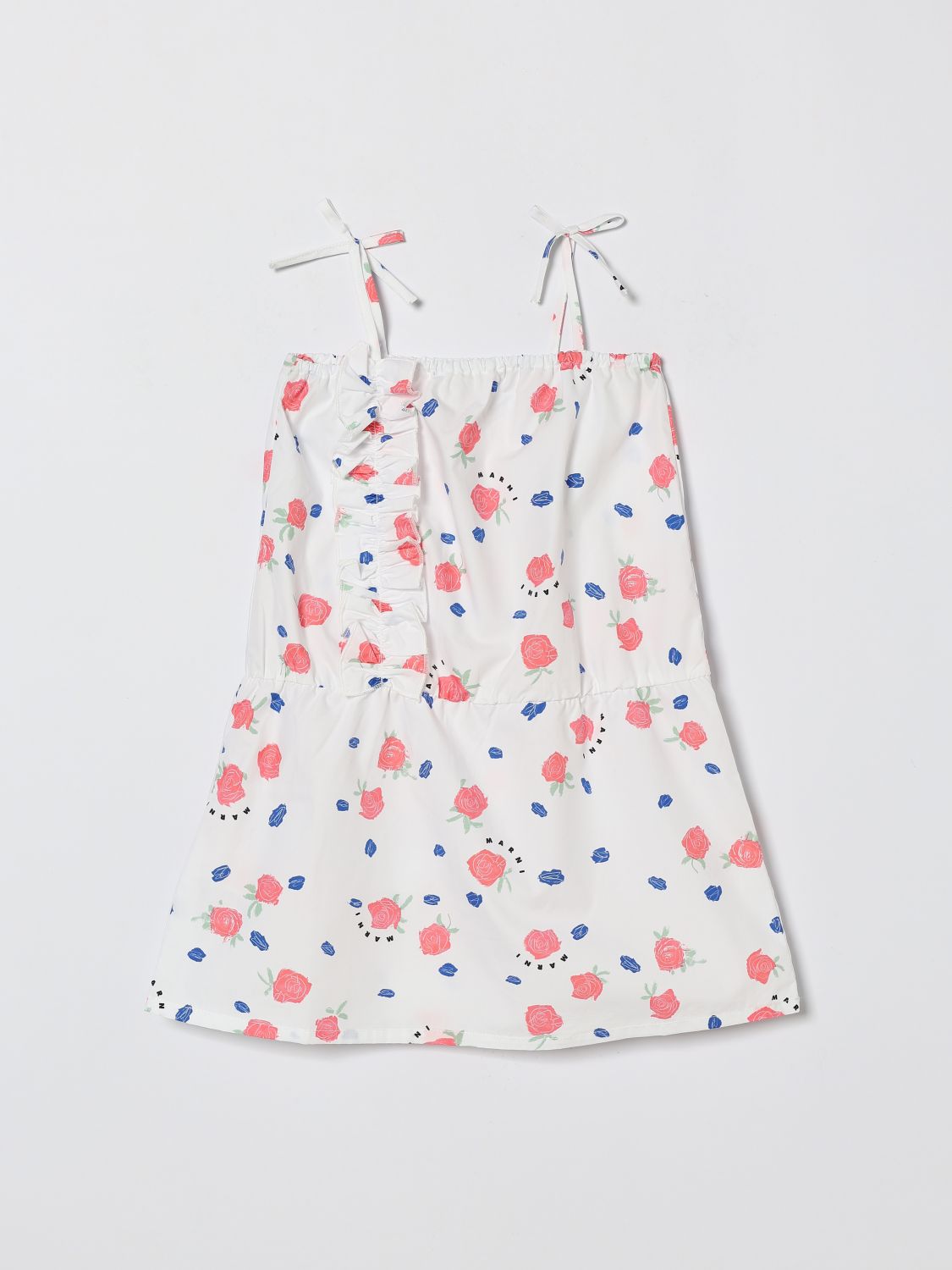 MARNI Printed Cotton Mini Dress　MARNI プリント コットン ミニドレス MARNI