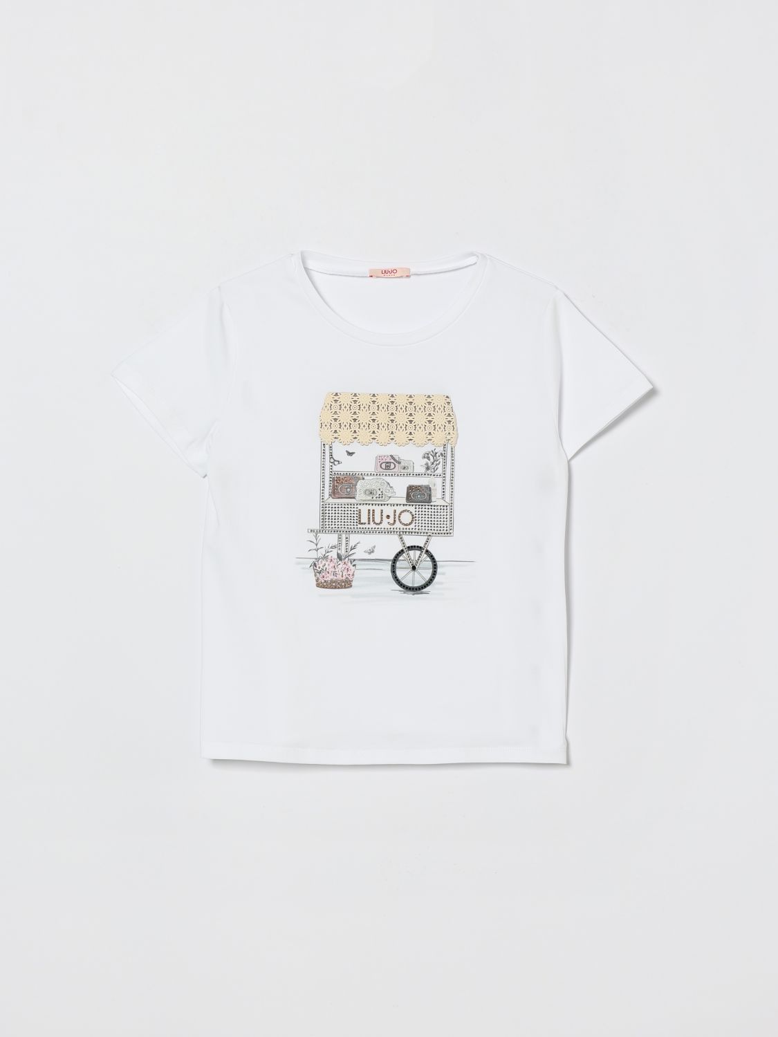 LIU JO Bedrucktes Baumwoll-T-Shirt