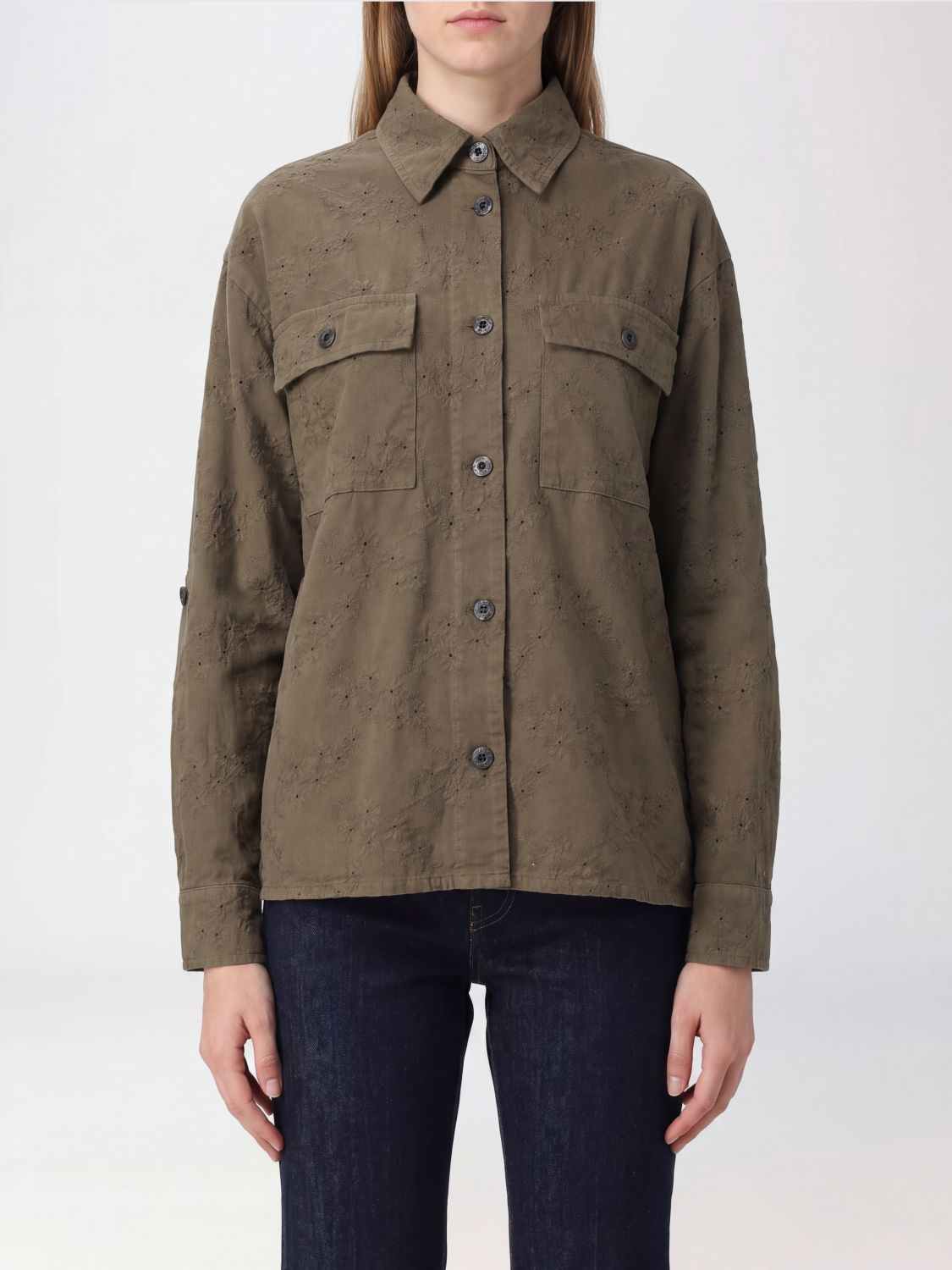 LIU JO Shirt Woman color Grey