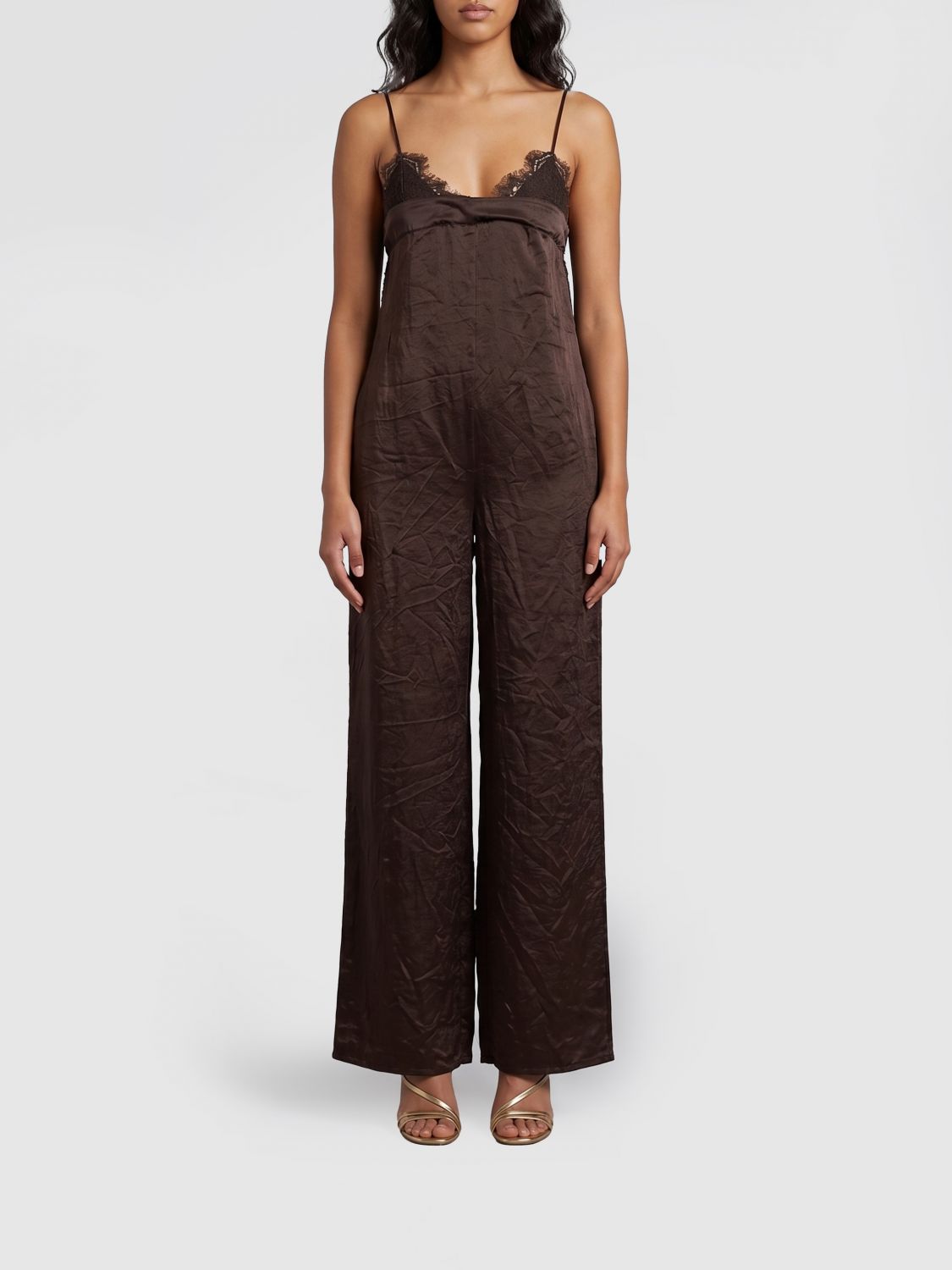 LIU JO Dress Woman color Brown