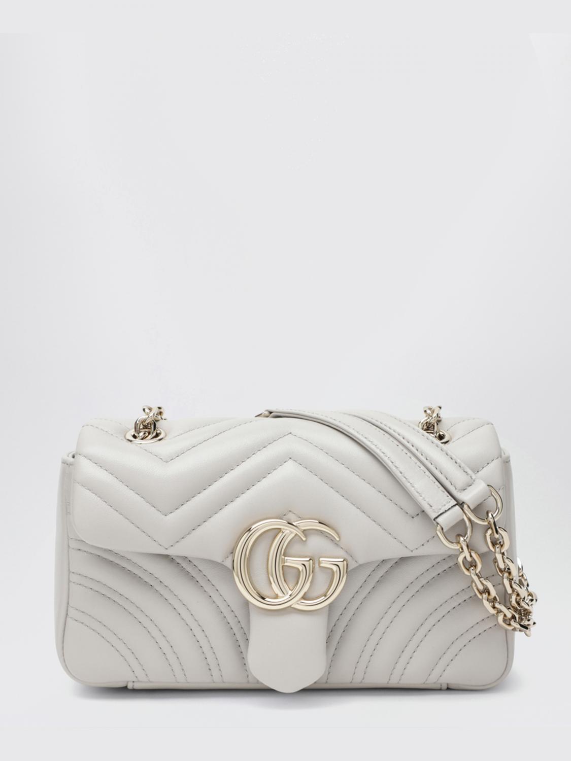 GUCCI Borsa GG Marmont in nappa trapuntata chevron