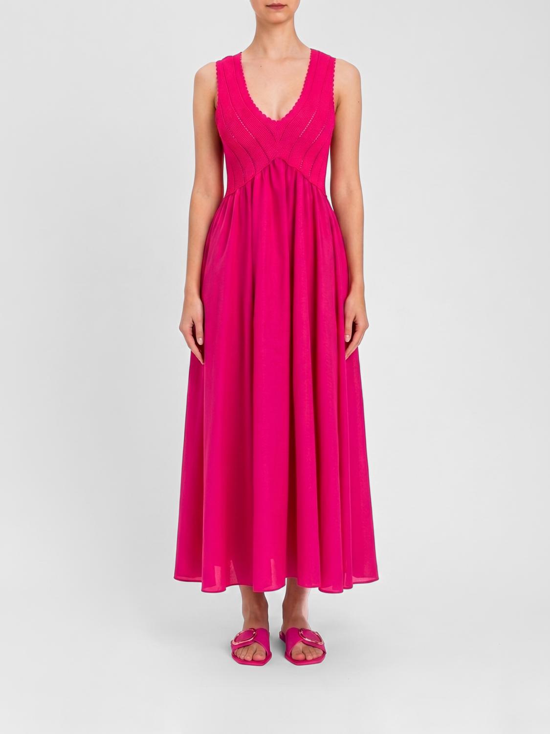 TWINSET U & B Midi-Kleid aus Baumwolle