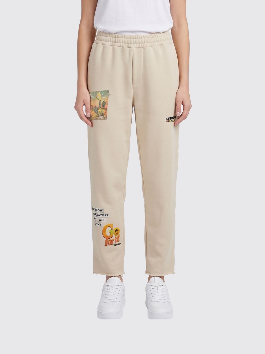 BARROW Pantaloni Donna colore Crema