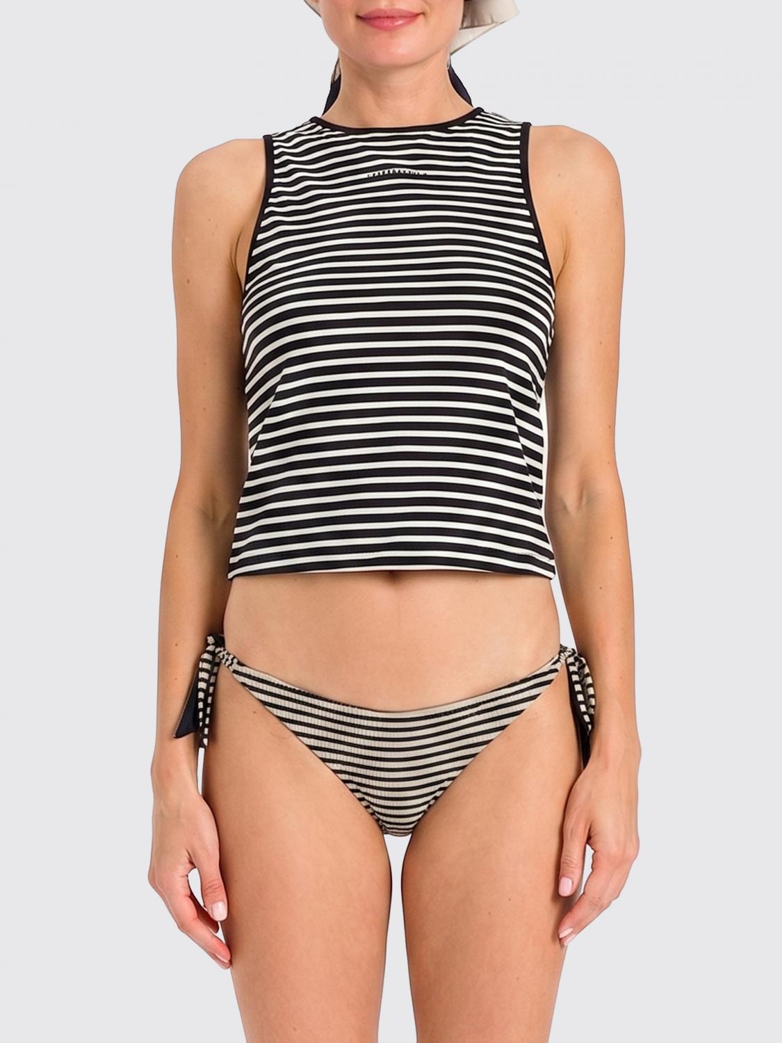 TWINSET U & B Gestreiftes Baumwoll-Top