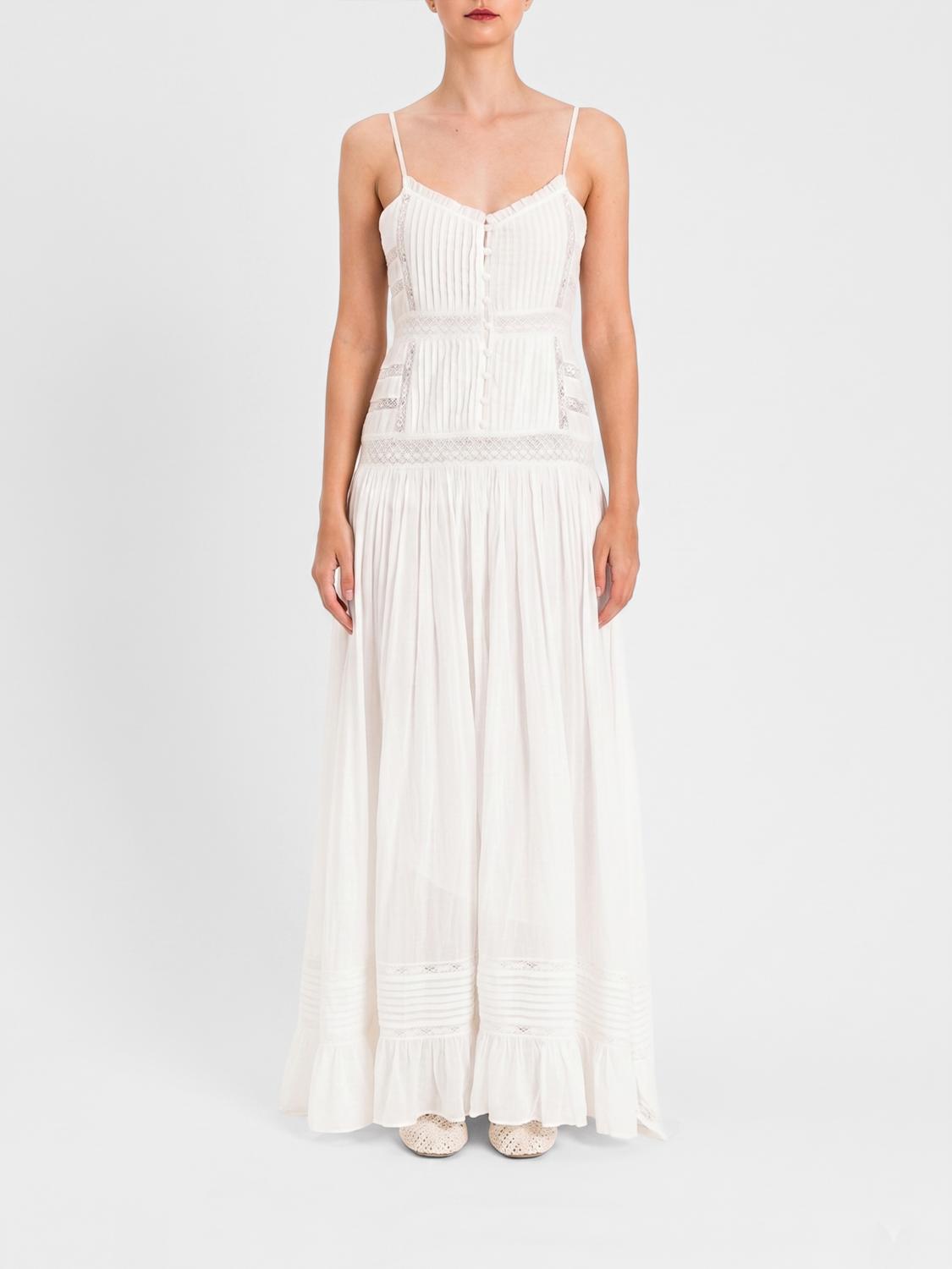 TWINSET U & B Long Dress in Cotton