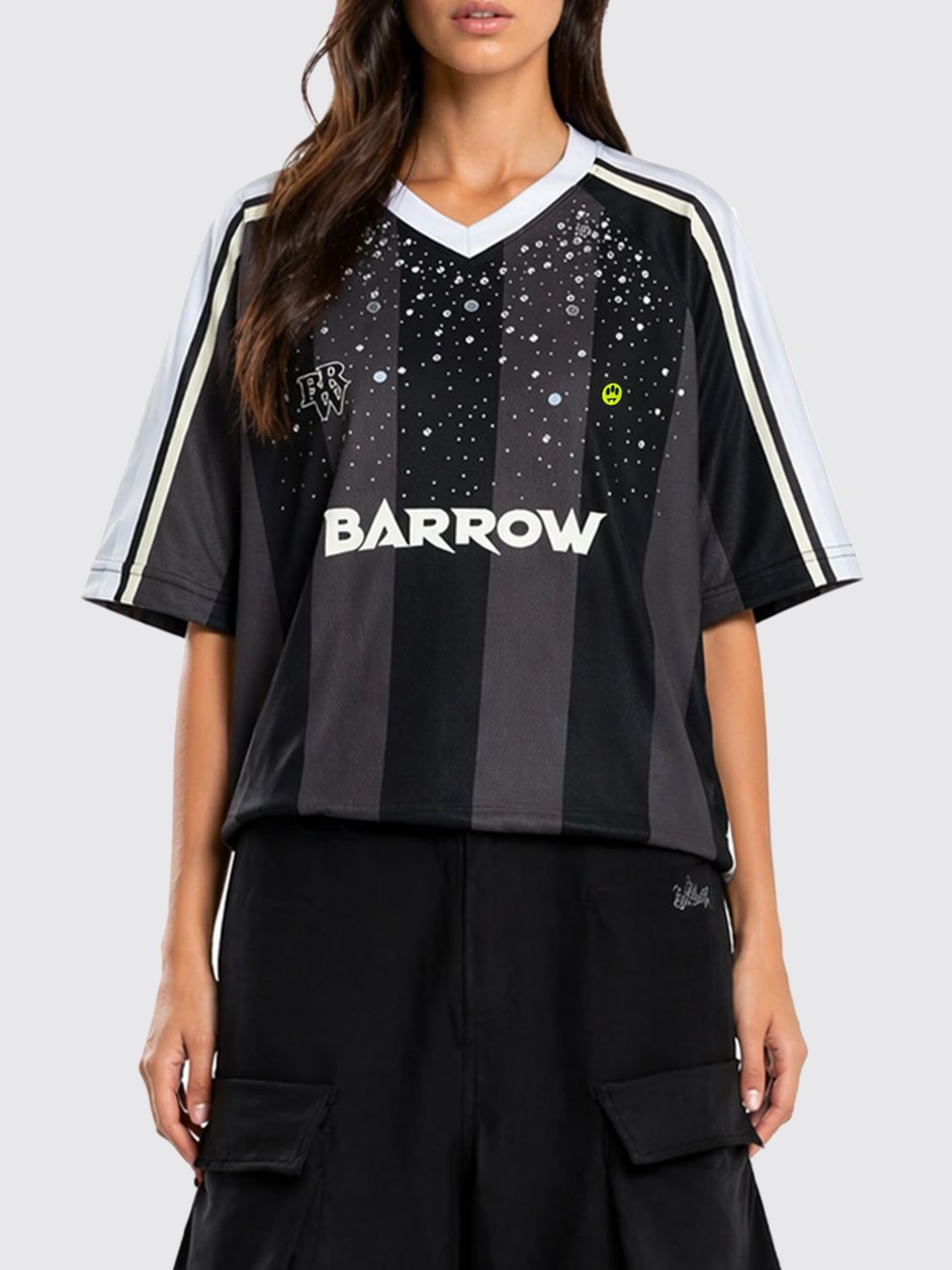 BARROW T-Shirts Donna colore Nero