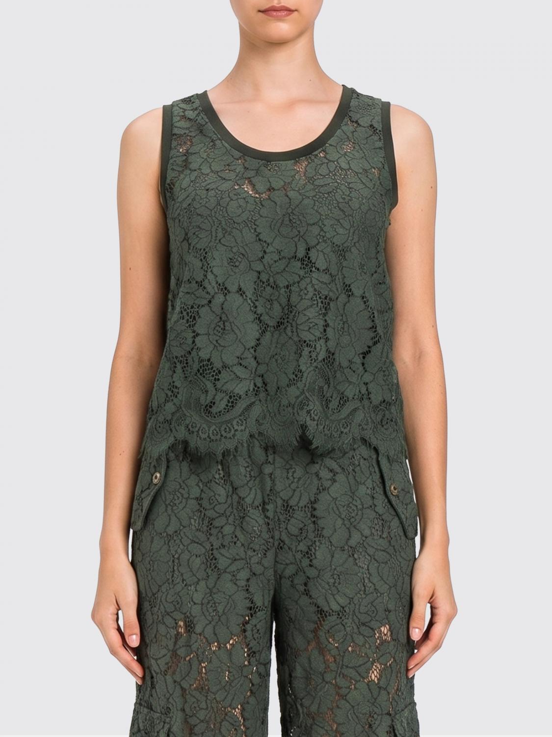 TWINSET U & B Makramee-Top