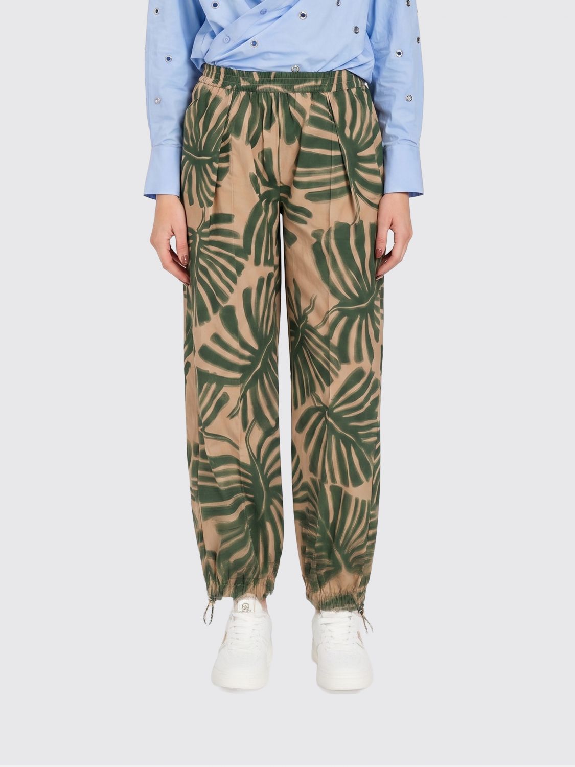 TWINSET U & B Pants Woman color Multicolor