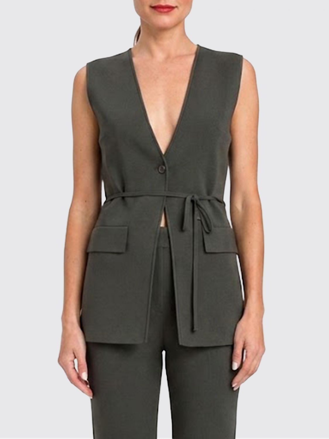 TWINSET U & B Viskosemischgewebe-Weste