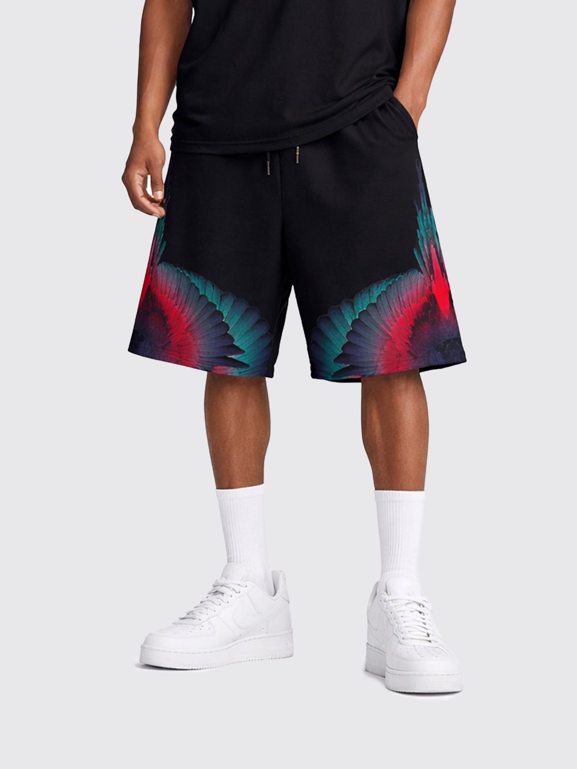 County of Milan Pantaloncini con coulisse in cotone