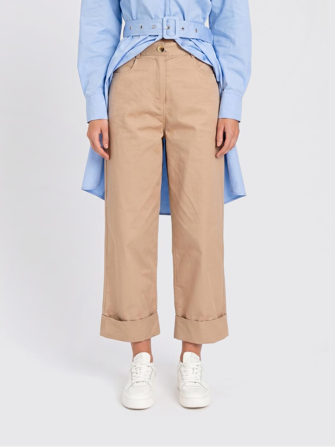 TWINSET U & B Cropped-Hose aus Baumwolle