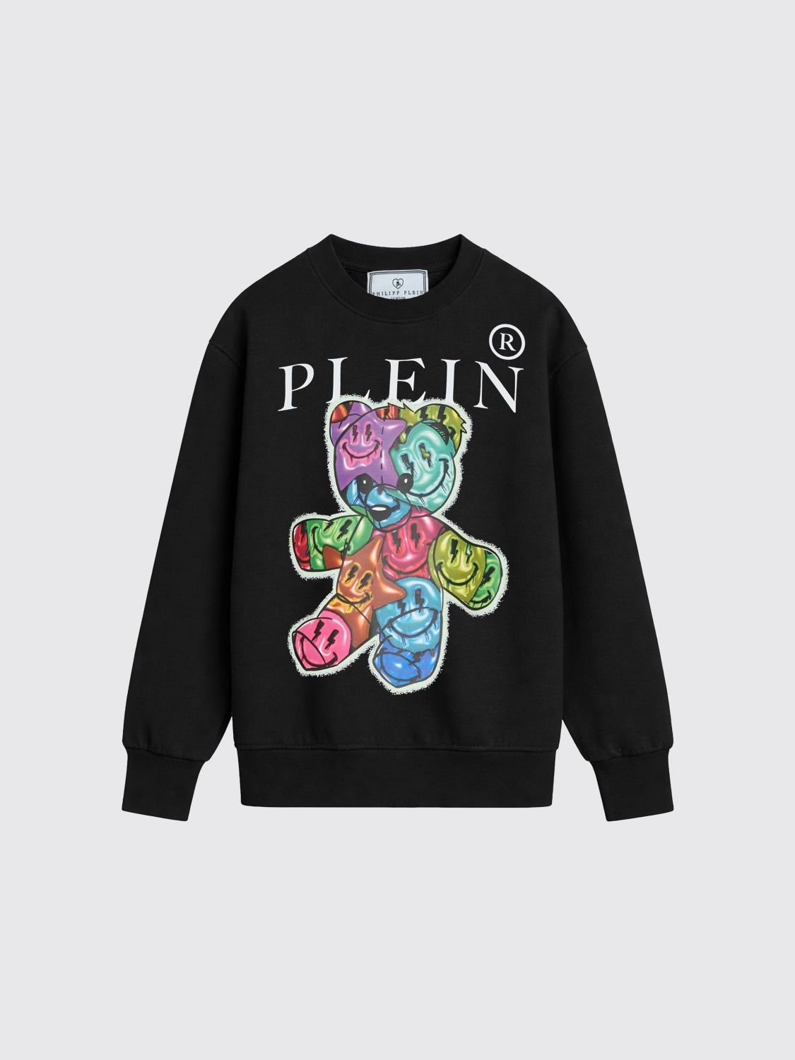 PHILIPP PLEIN Teddy Rundhals-Sweatshirt