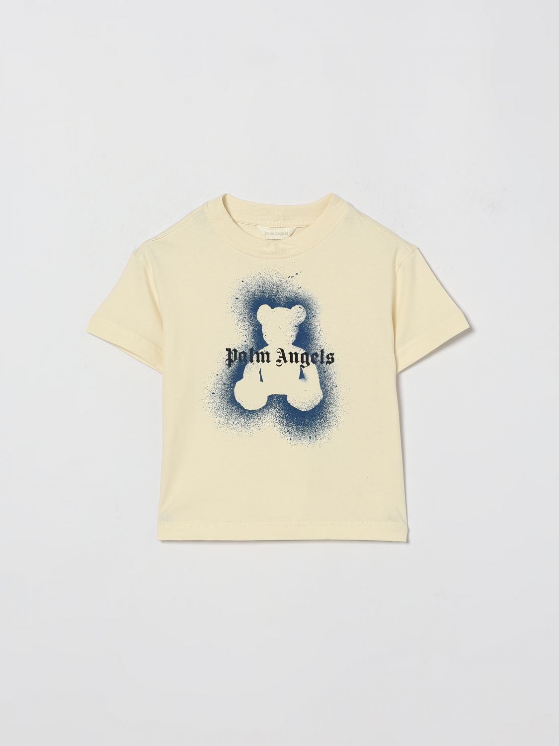 PALM ANGELS Printed Cotton T-Shirt　PALM ANGELS プリント コットン T シャツ PALM