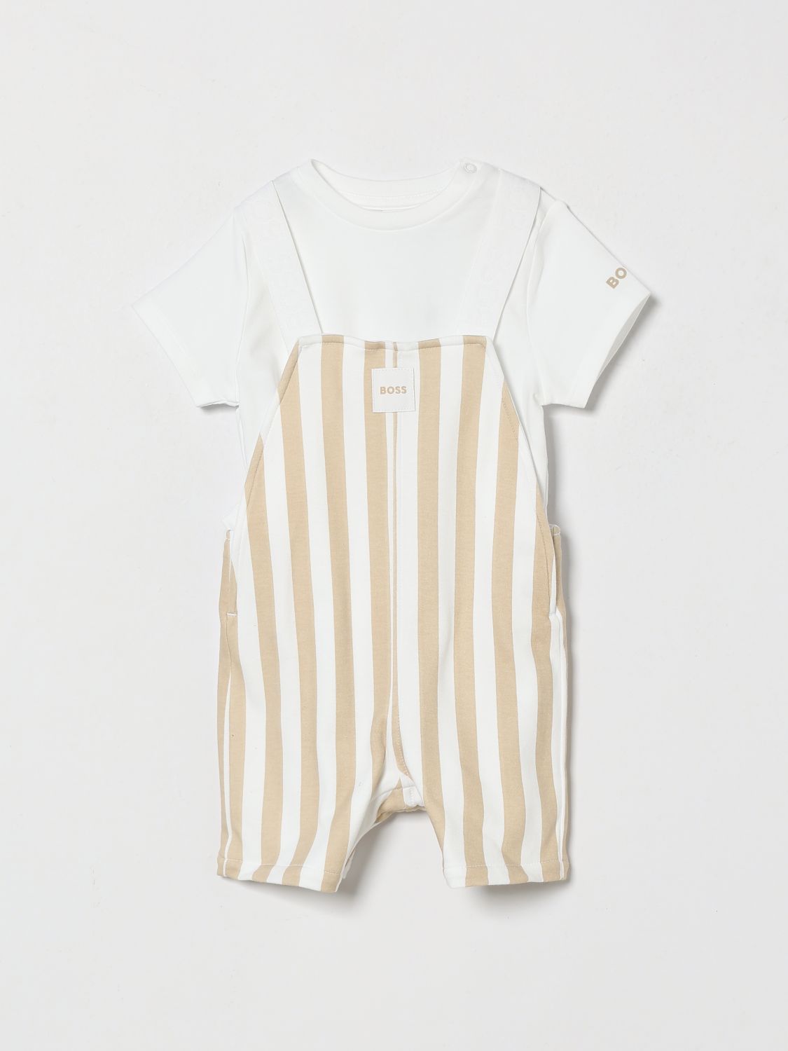 BOSS Coordinato in cotone a righe