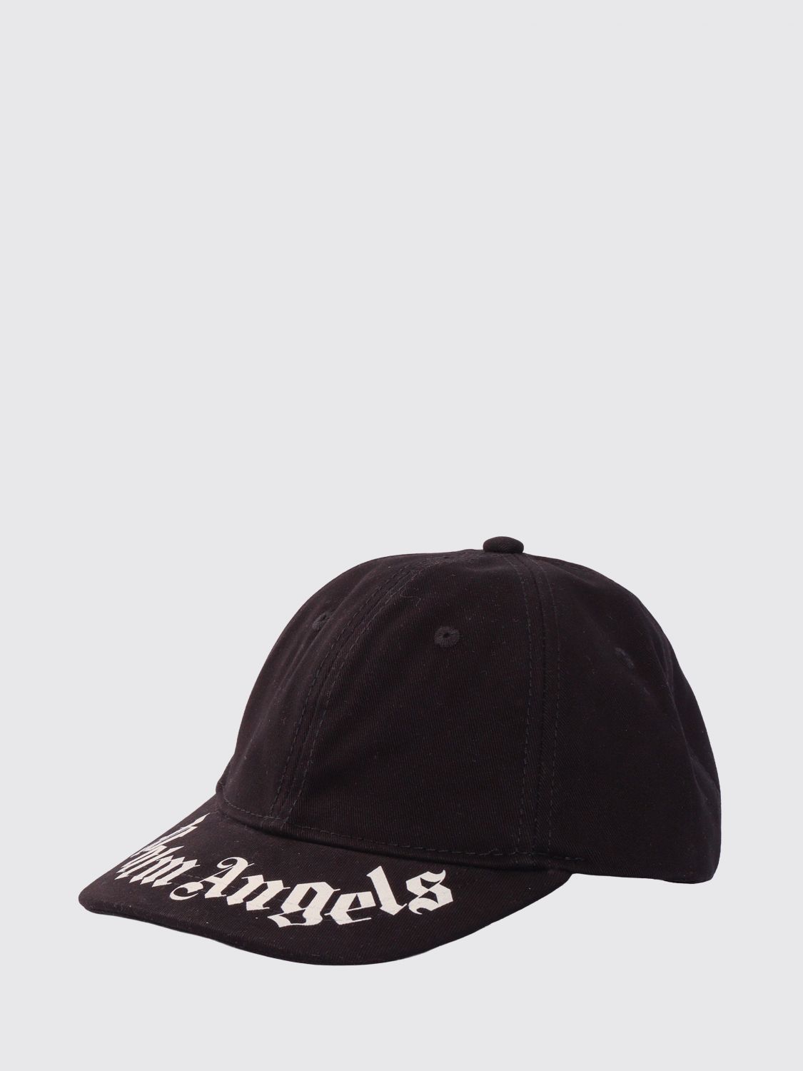PALM ANGELS Cotton Hat with Logo　PALM ANGELS ロゴ入りコットンハット PALM