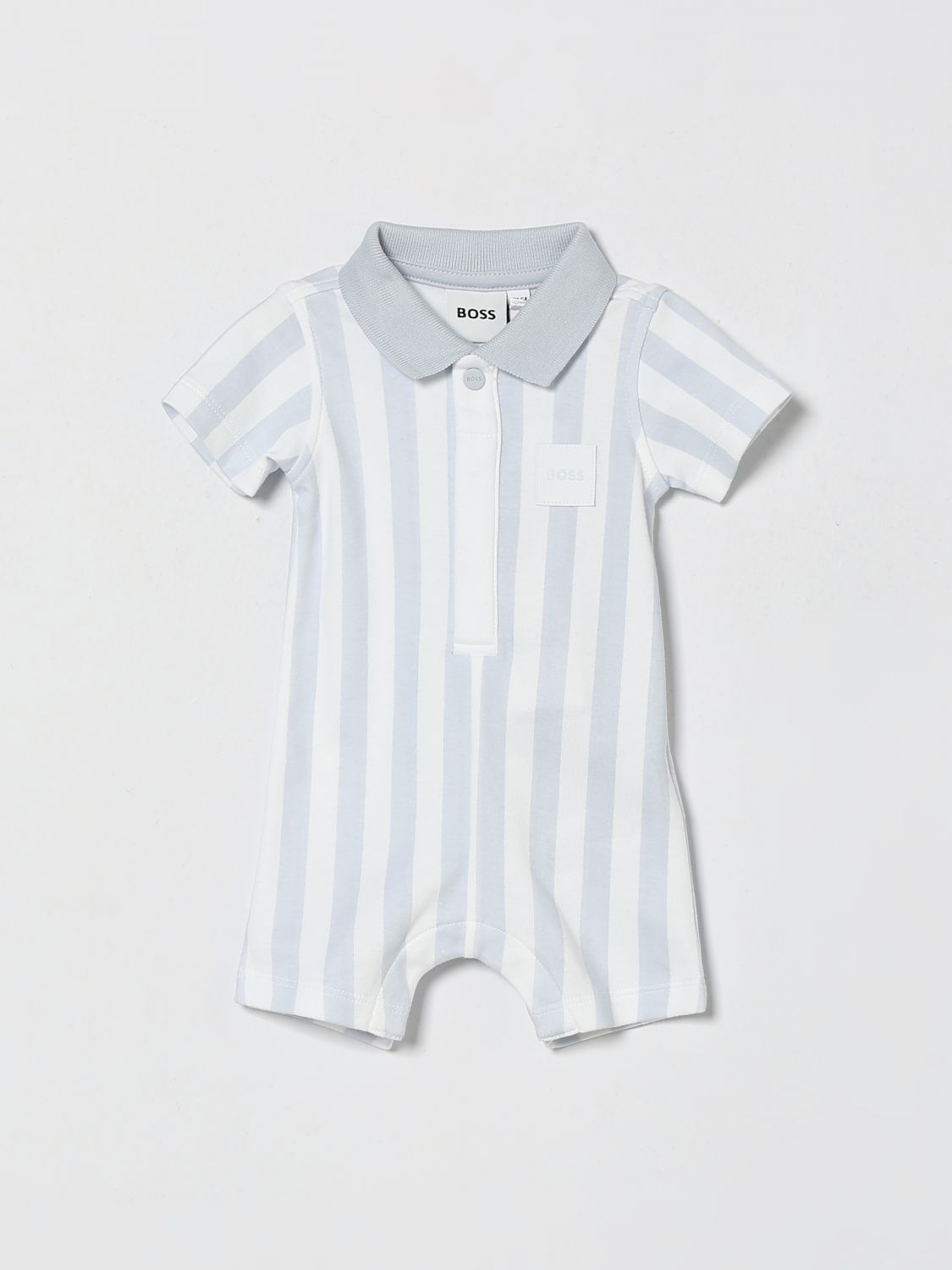 BOSS T-Shirt Bambino colore Azzurro