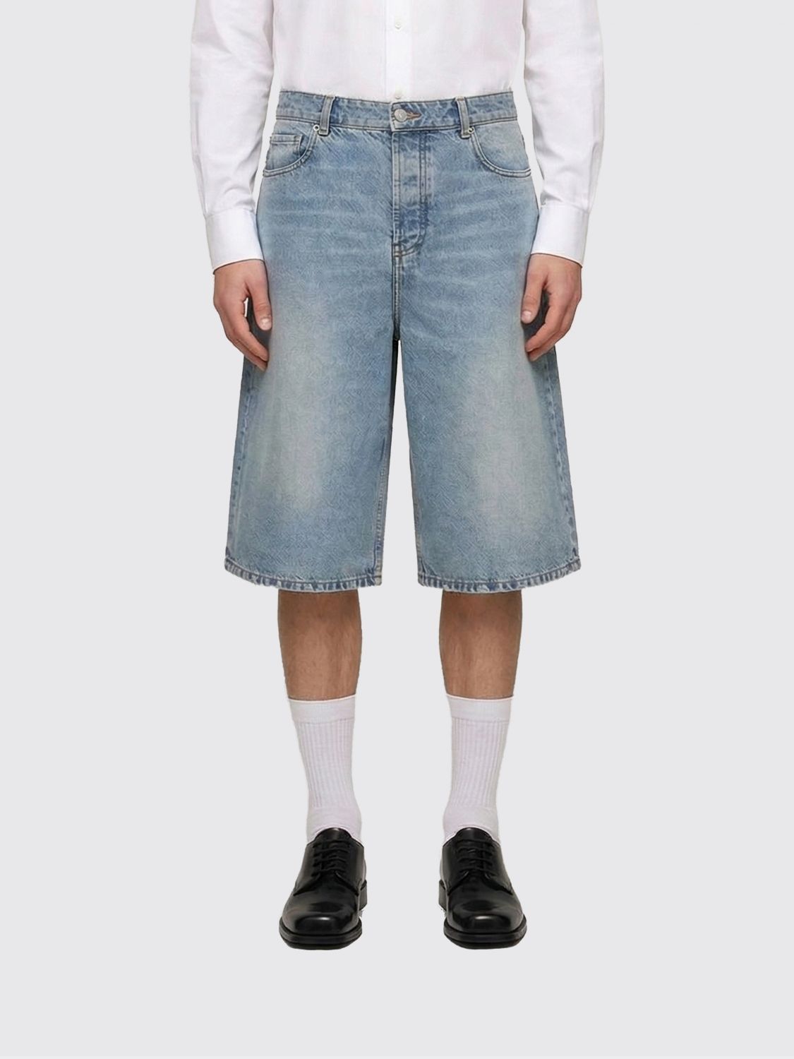 AMI Paris AMI PARIS Cotton Denim Shorts　AMI PARIS コットンデニムショートパンツ
