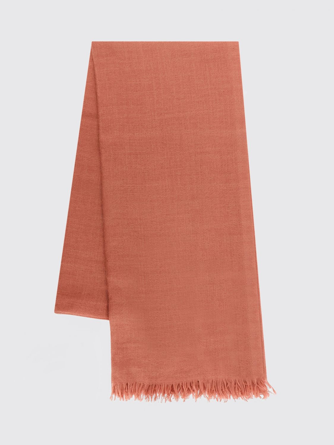 BRUNELLO CUCINELLI BRUNELLO CUCINELLI Scarf Woman color Orange　BRUNELLO CUCINELLI スカーフ 女性 カラー オレンジ