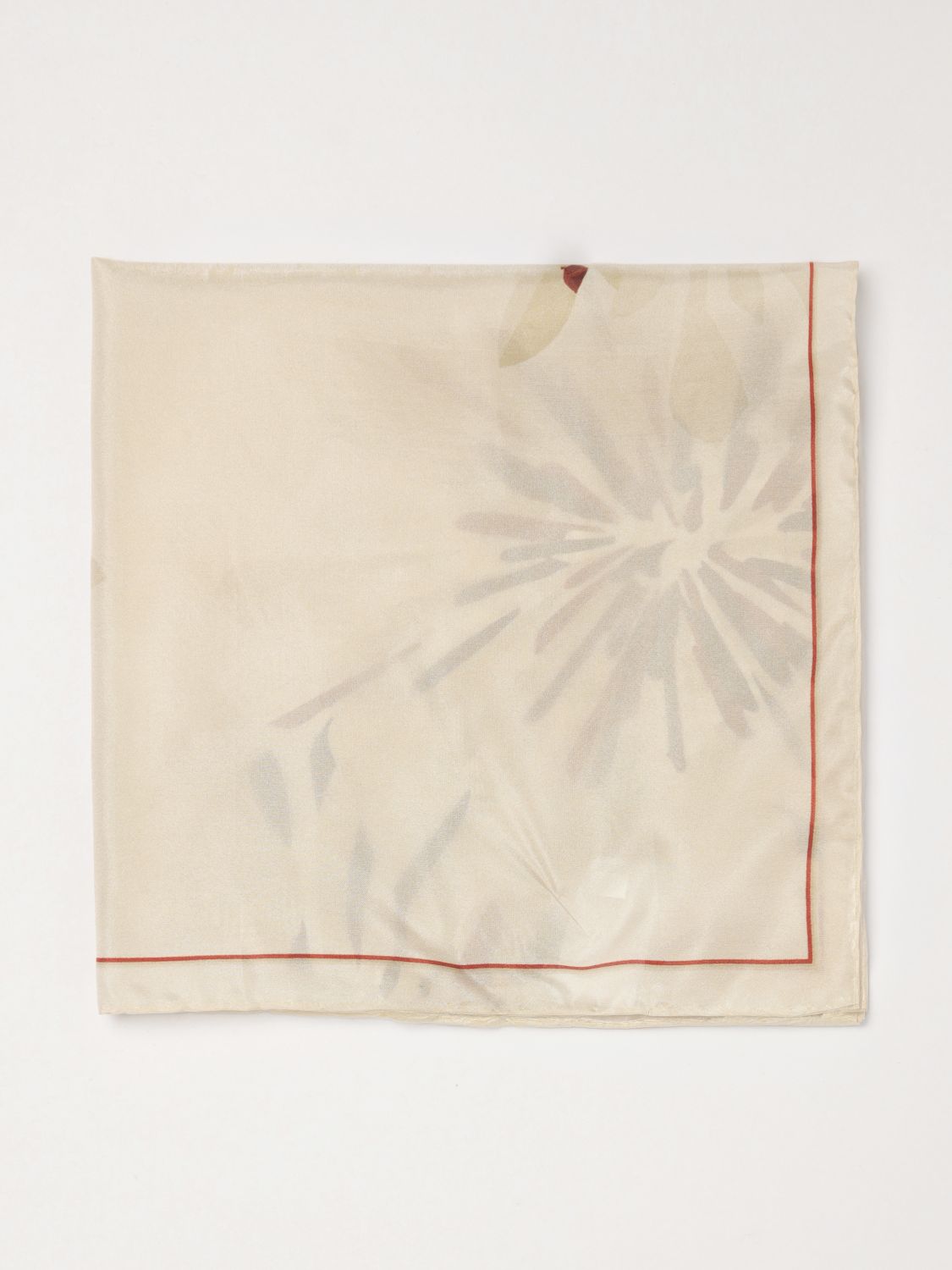 BRUNELLO CUCINELLI Foulard in seta stampata