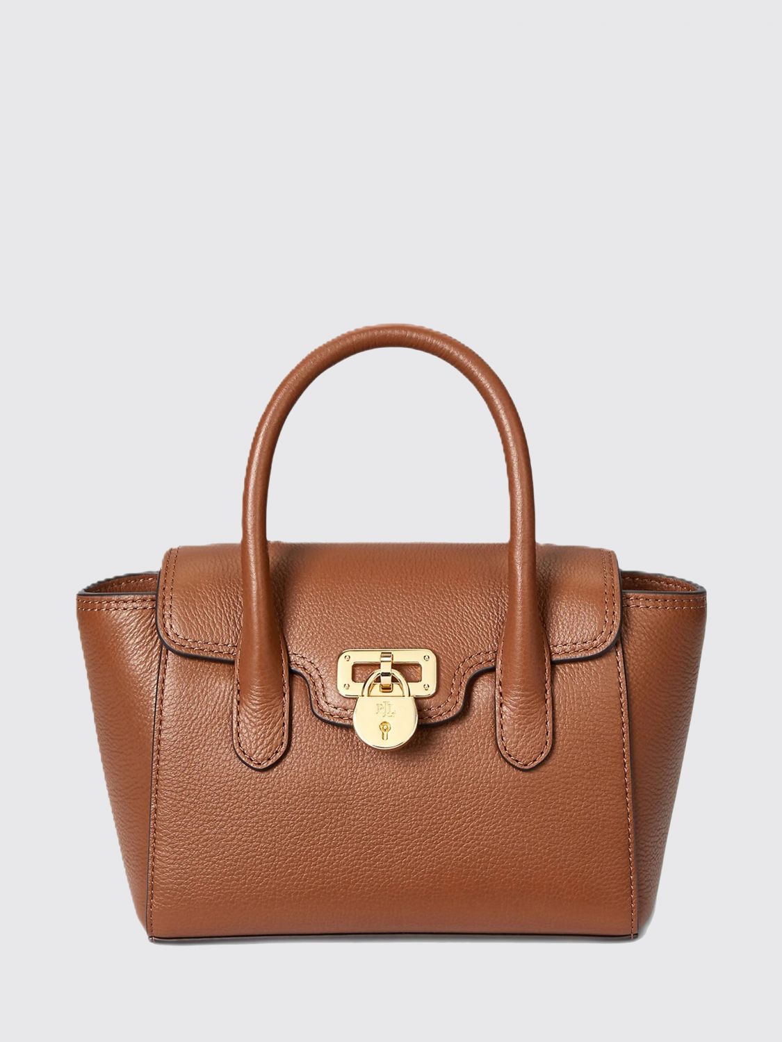 LAUREN RALPH LAUREN Borsa in pelle a grana