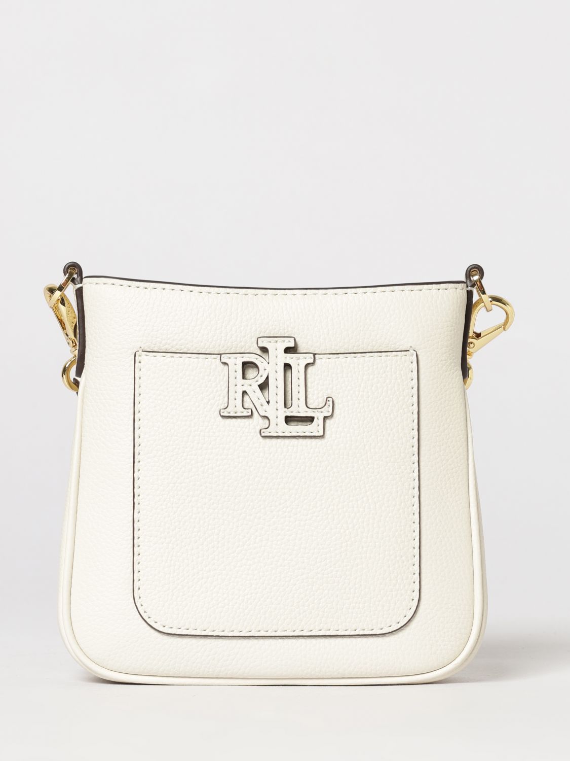 LAUREN RALPH LAUREN Borsa in pelle a grana