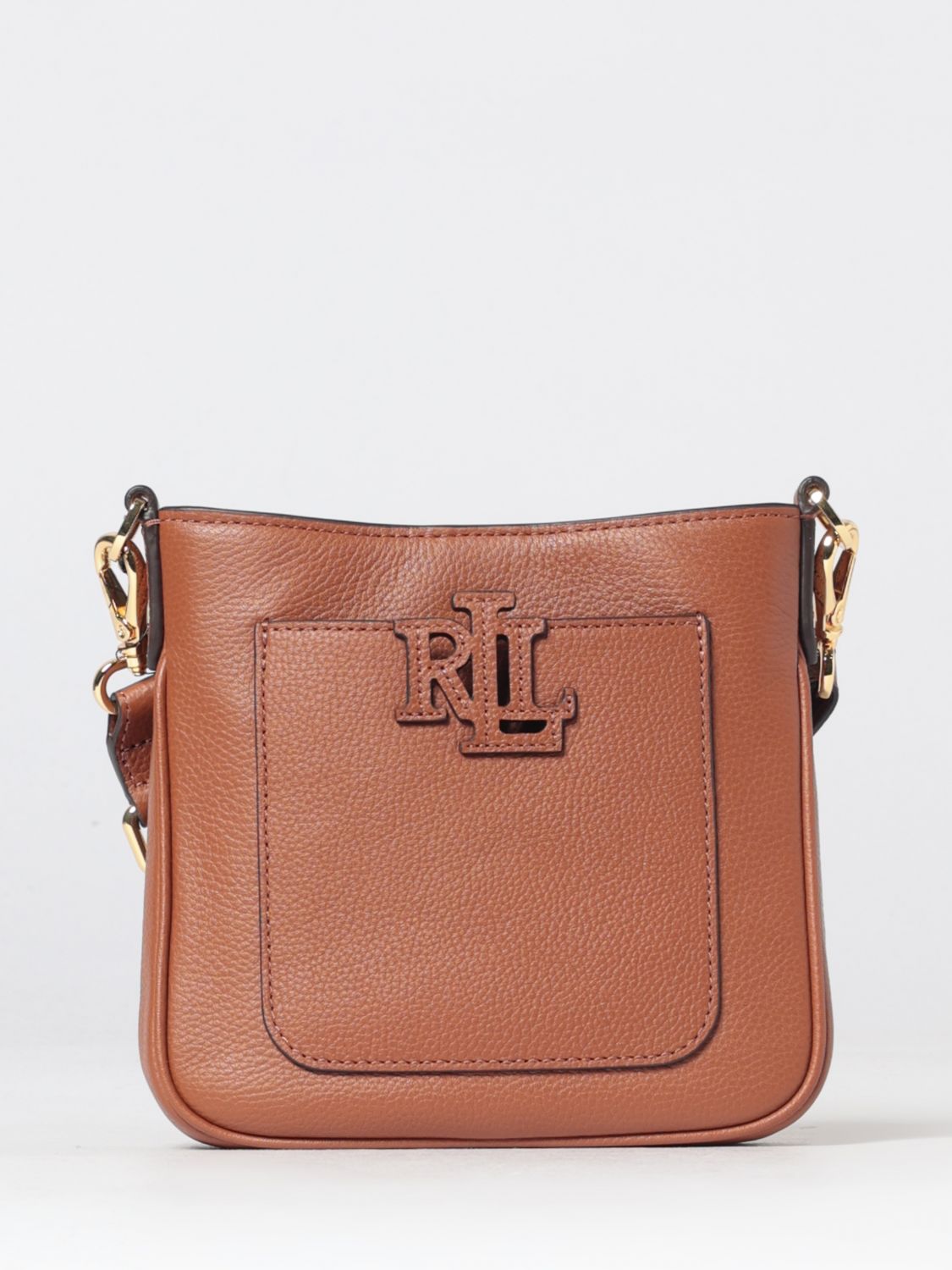 LAUREN RALPH LAUREN Borsa in pelle a grana