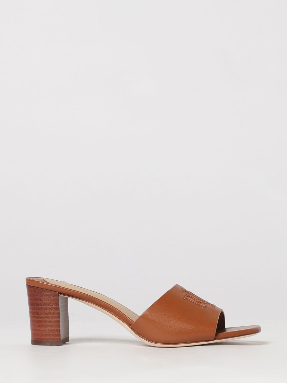 LAUREN RALPH LAUREN Sandali Con Tacco Donna colore Marrone