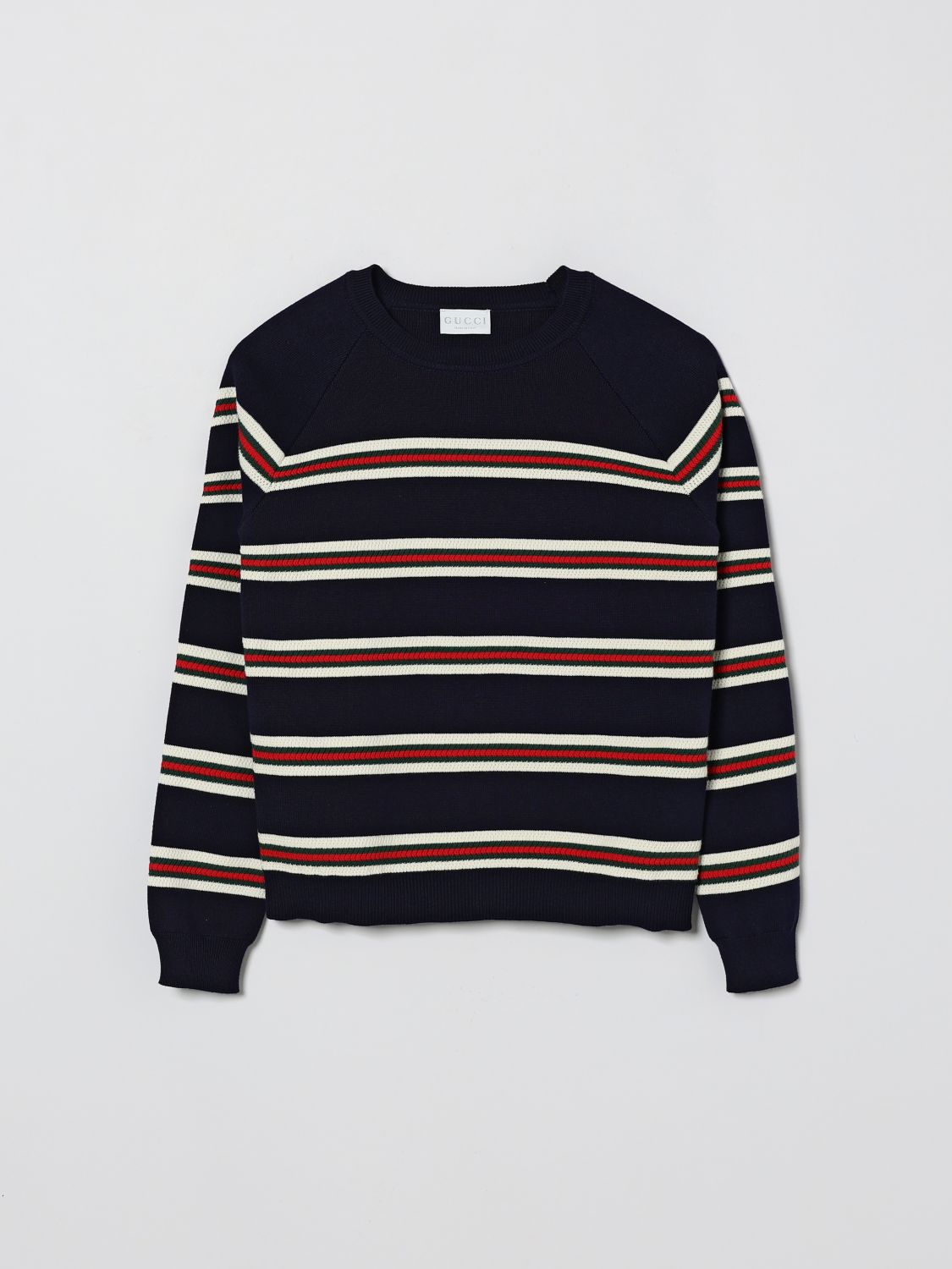 GUCCI Maglia di cotone Web