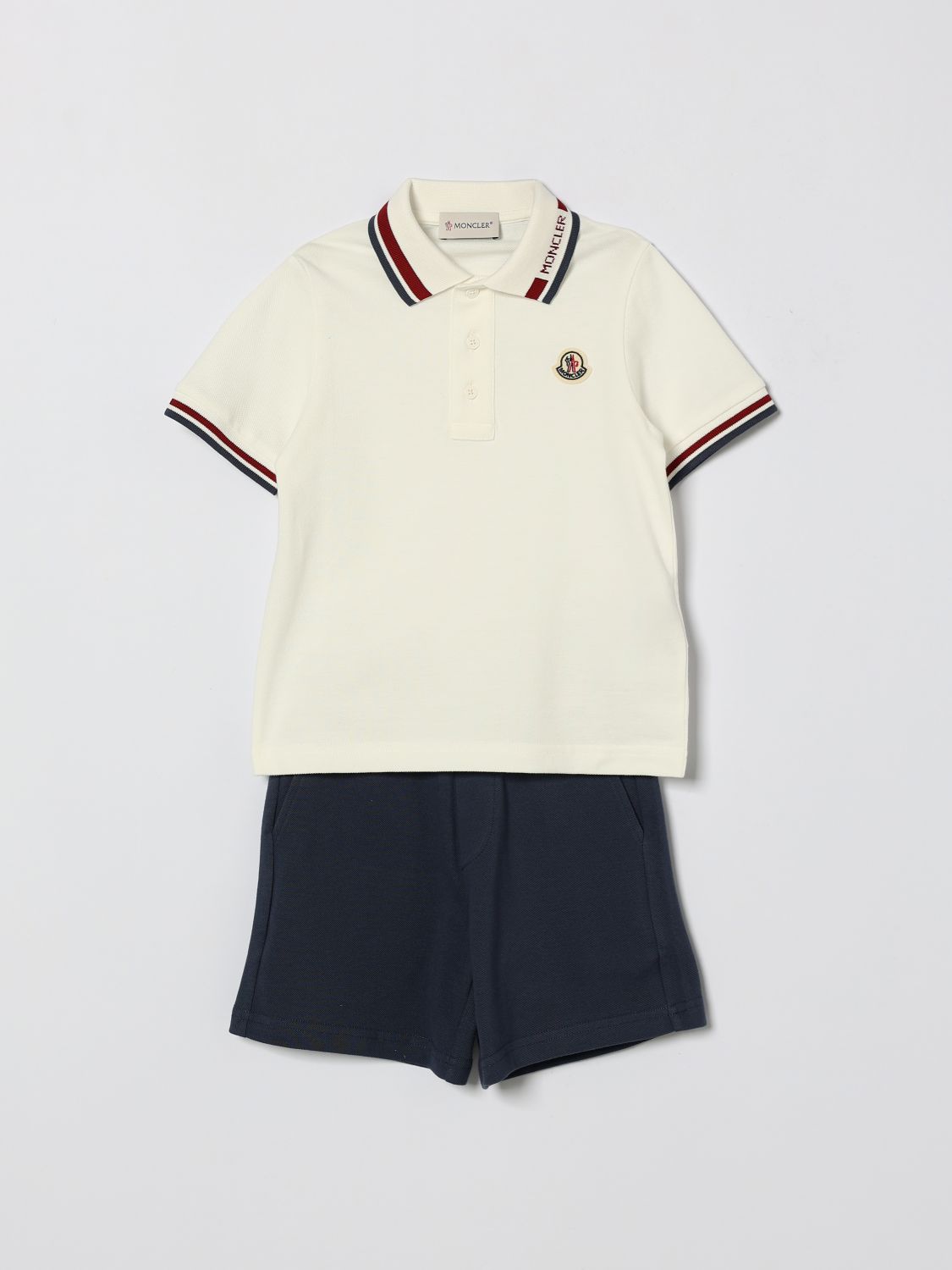 MONCLER Baumwoll-Set mit Logo