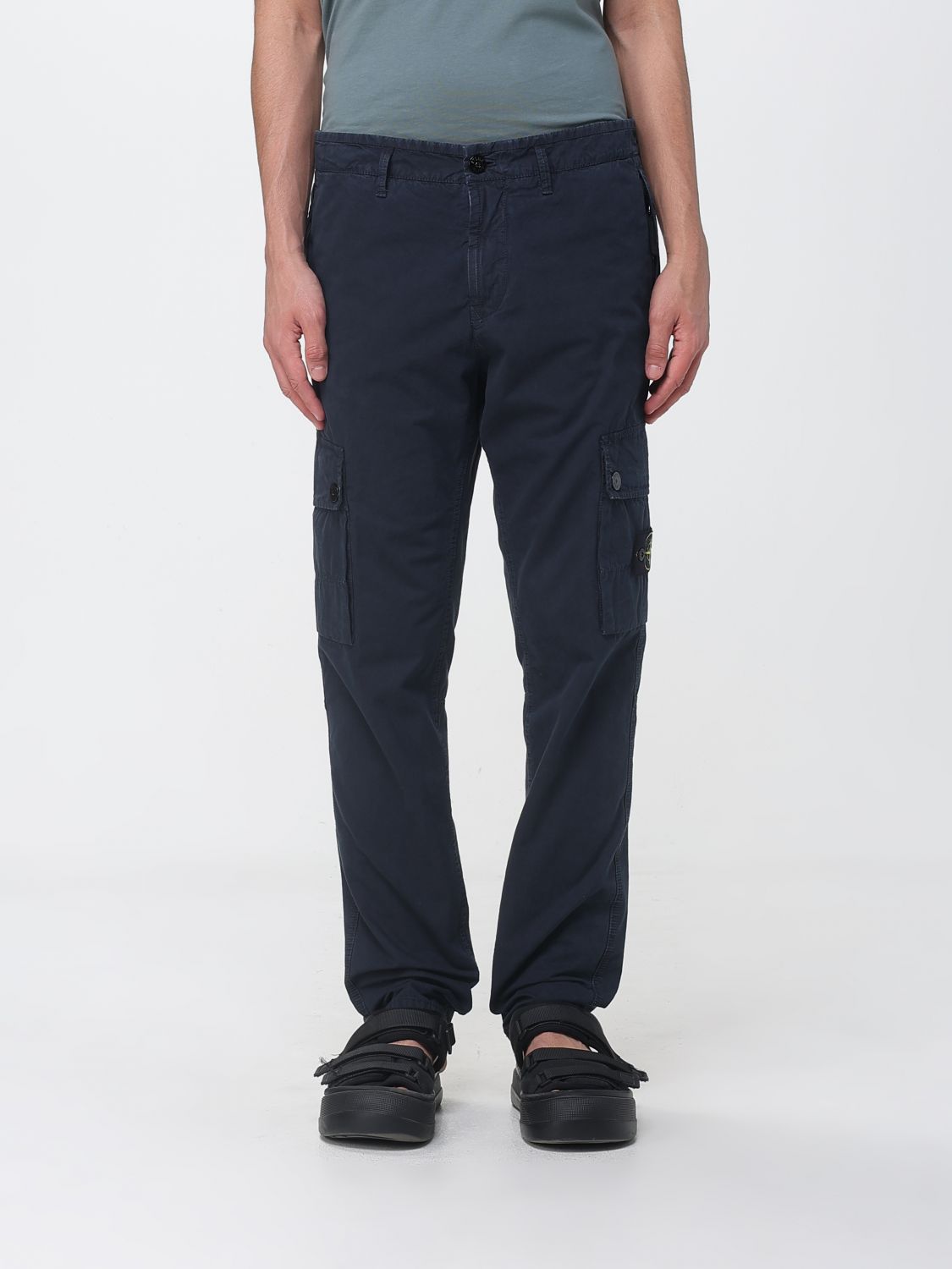 STONE ISLAND Cotton Cargo Trousers　STONE ISLAND コットン カーゴ トラウザーズ STONE
