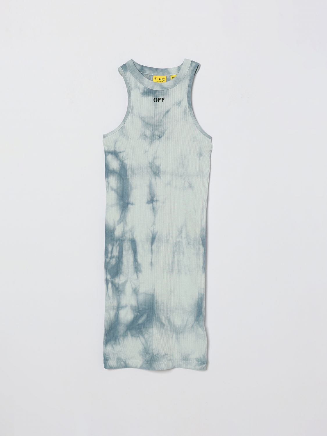 Off-White Kids Printed Cotton Dress　オフホワイト キッズ プリント コットン ドレス Off-White