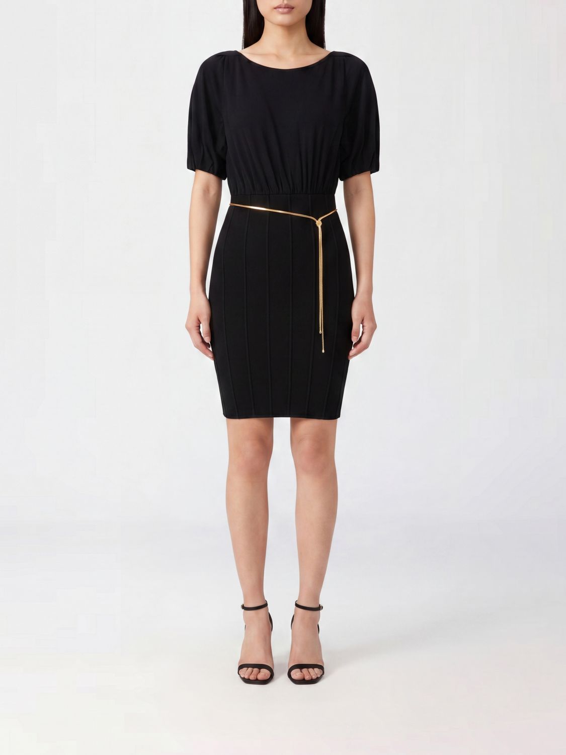 ELISABETTA FRANCHI Dress Woman color Black