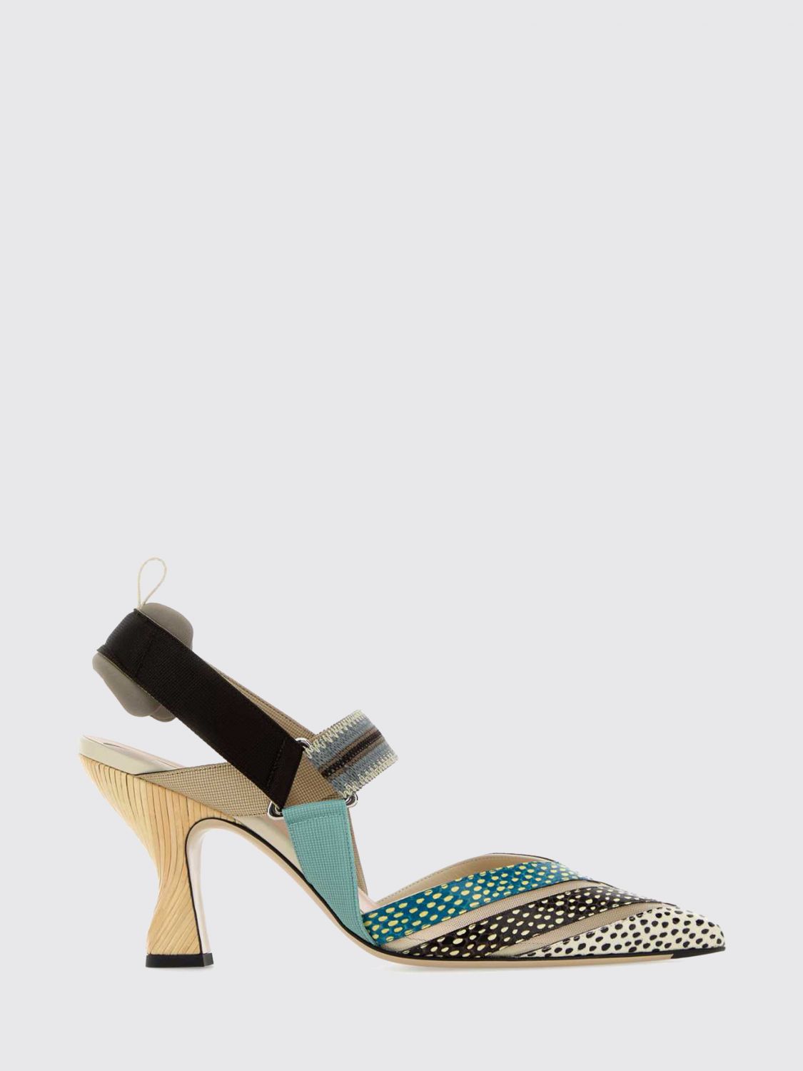 FENDI Scarpe Con Tacco Donna colore Nudo