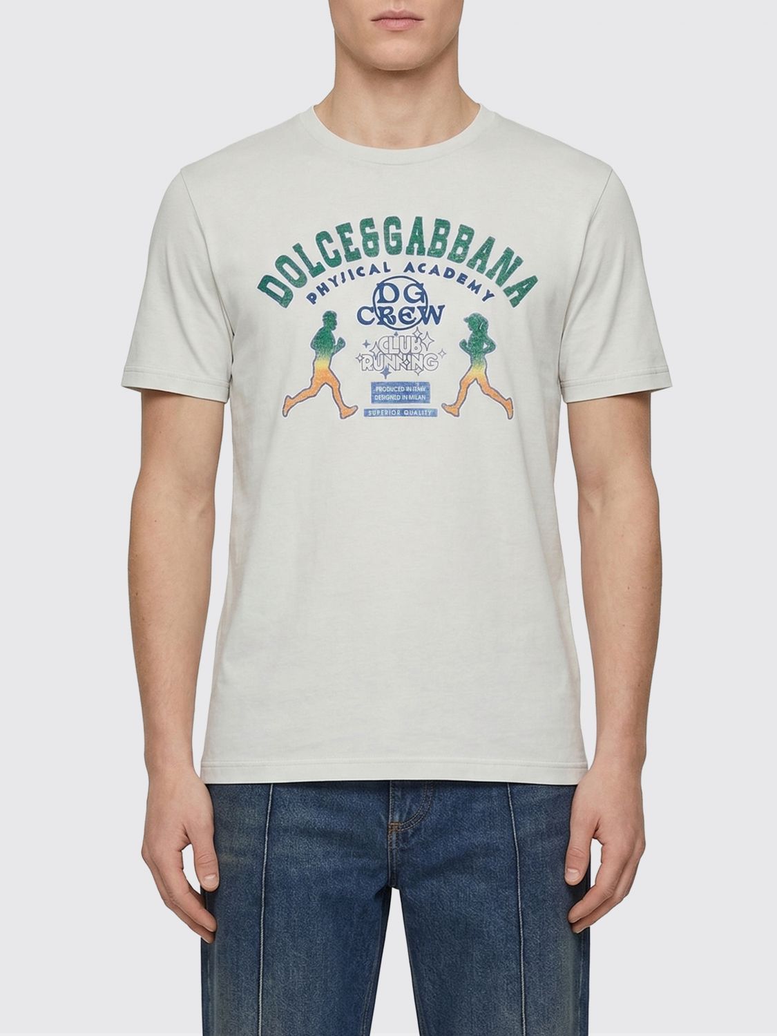 DOLCE & GABBANA Cotton T-Shirt with Logo