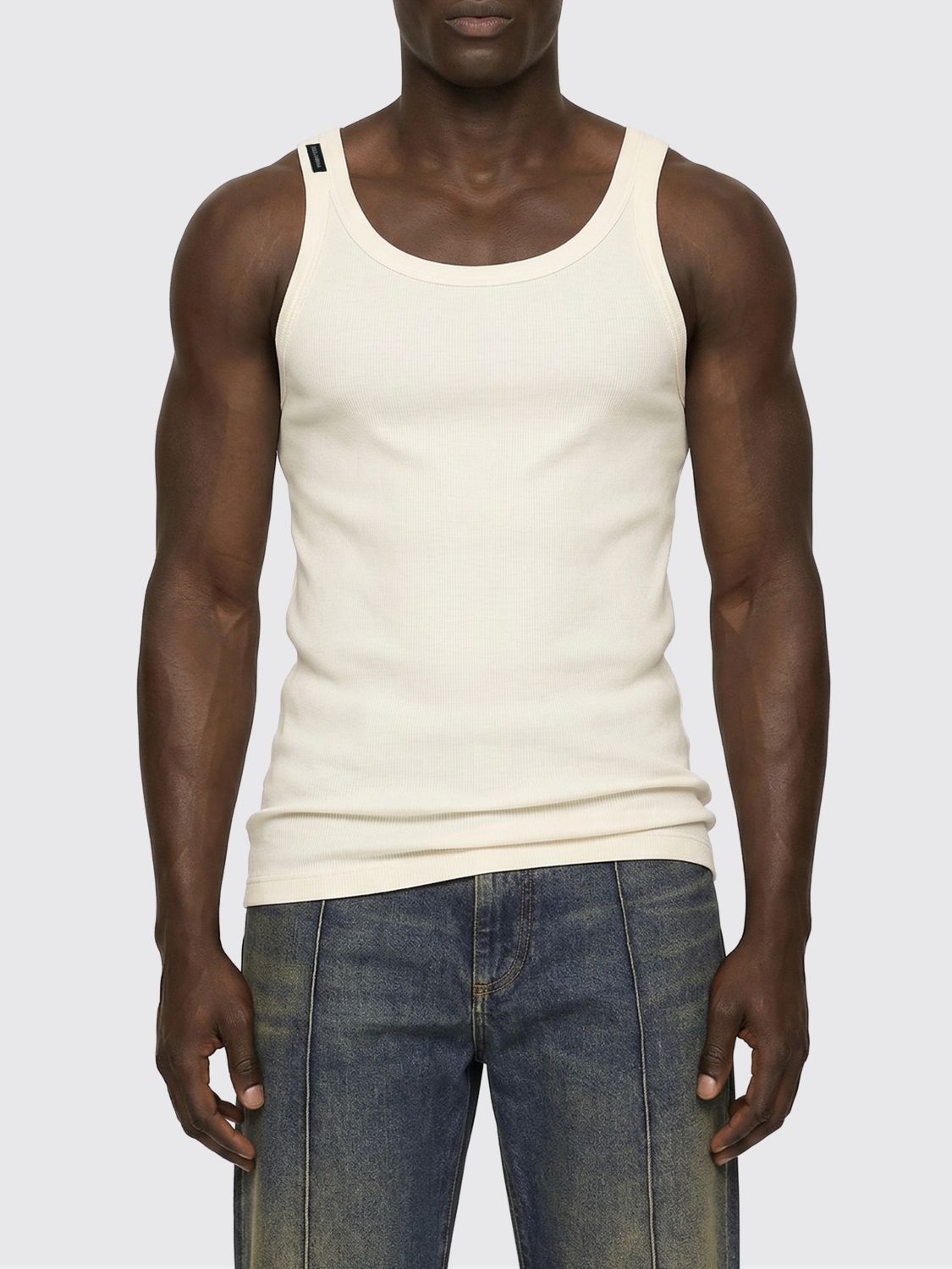 DOLCE & GABBANA Cotton Tank Top by