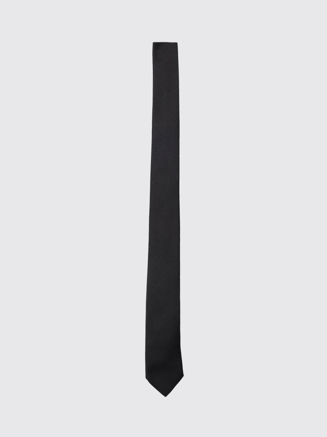 SAINT LAURENT Cravatta in twill di seta