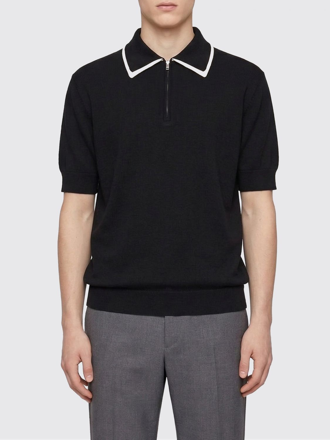 Jil Sander JIL SANDER Cotton Knit Polo Shirt　JIL SANDER コットンニットポロシャツ