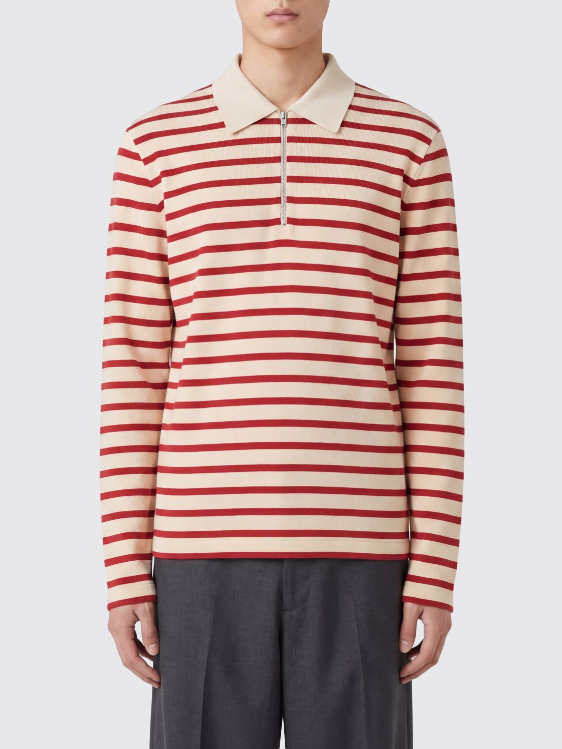 JIL SANDER Polo Shirt Men color Red