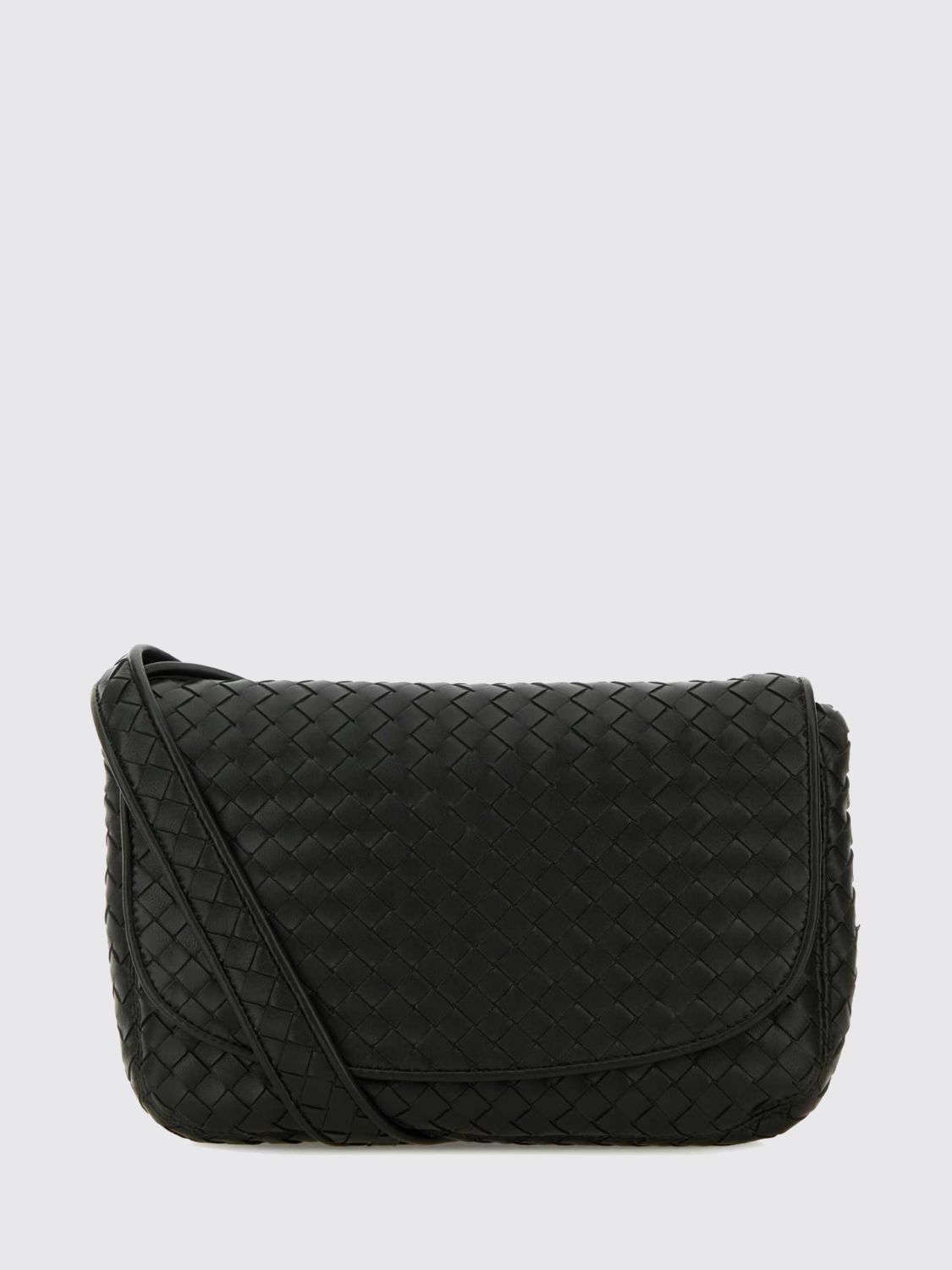 BOTTEGA VENETA BOTTEGA VENETA Veneto Intrecciato Leather Messenger Bag　BOTTEGA VENETA ヴェネト イントレチャート レザー メッセンジャーバッグ