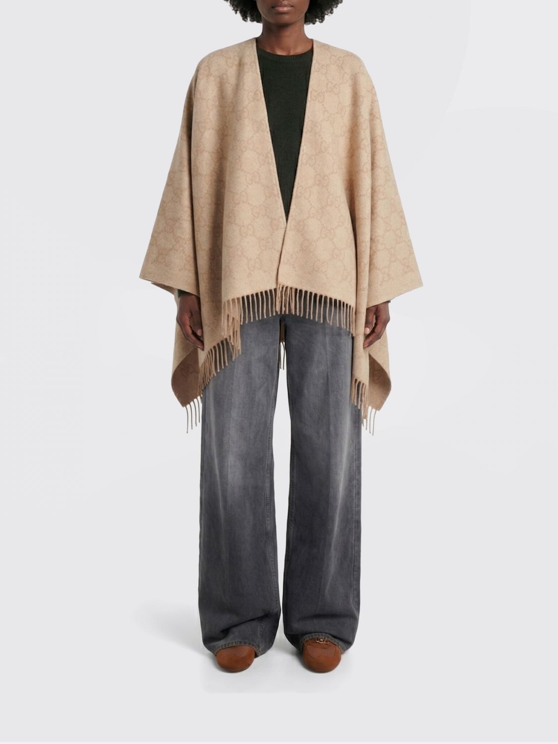 GUCCI GUCCI Coat Woman color White　GUCCI コート ウーマン カラー ホワイト